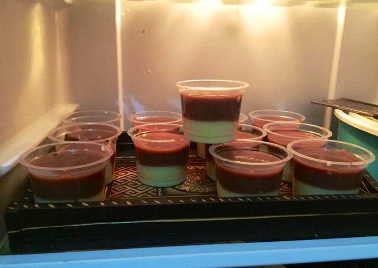 Pudding Jagung Coklat