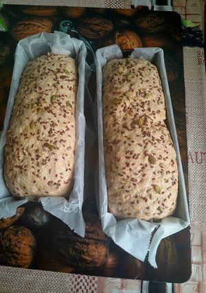 O poză a rețetei Pâinea cu făină integrală 🌾🍞.