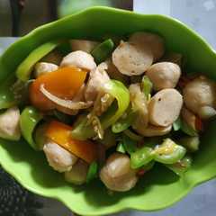 Oseng Oseng Bakso Ayam রেসিপির প্রধান ছবি