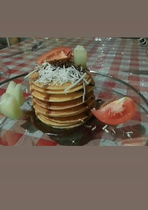 Foto resep Pancake teflon simpel