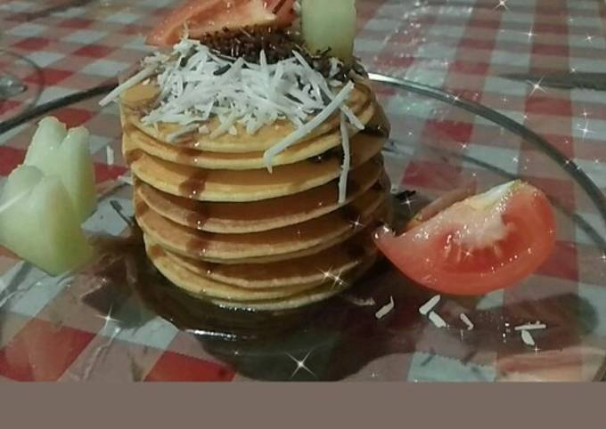 Panduan Masakan Resep Pancake teflon simpel