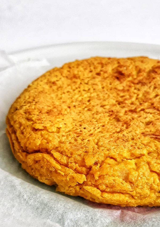 Una foto de 🌱TORTILLA DE QUINOA Y SOJA TEXTURIZADA🌱