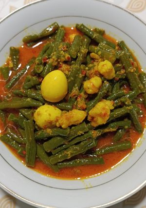 Foto resep #100. Gulai Kacang Panjang