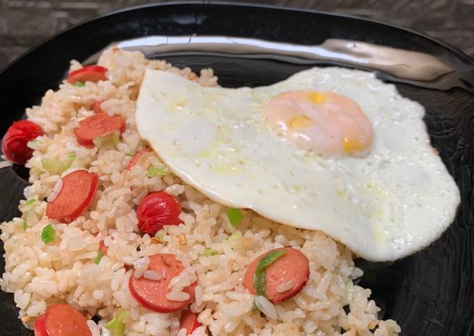 Nasi goreng putih