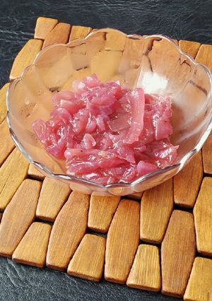 Una foto de Cebolla roja caramelizada