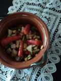 Verduras de la huerta guisadas con hierbabuena y cerveza mamá  licha