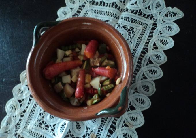 Verduras de la huerta guisadas con hierbabuena y cerveza mamá licha Receta  de MARTÍN GERARDO RAMÍREZ CORREA- Cookpad