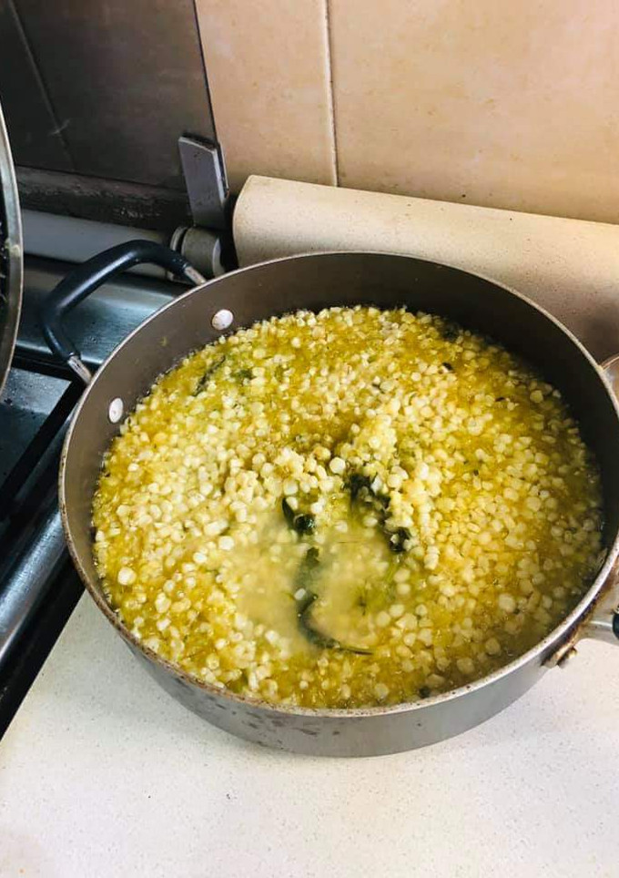 Una foto de Esquites a la mantequilla