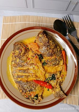 Foto resep Mangut ikan nila