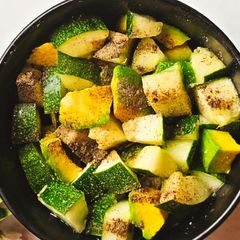 A picture of Cucumber-Avocado Salad.