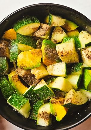 A picture of Cucumber-Avocado Salad.