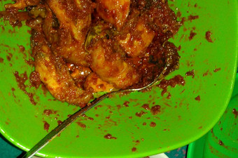 Cara Bikin Ayam panggang semur pedas Simpel
