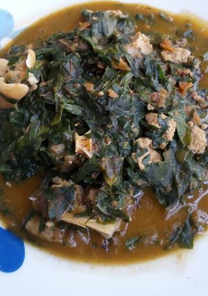 A picture of Vegetable mushroomsoup.