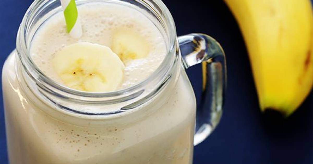 Banana Smoothie for gaining weight ?? Recipe by BERLANTY - Cookpad