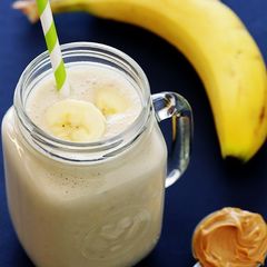 Banana Smoothie for gaining weight 💪🙏 A picture of Banana Smoothie for gaining weight 💪🙏.