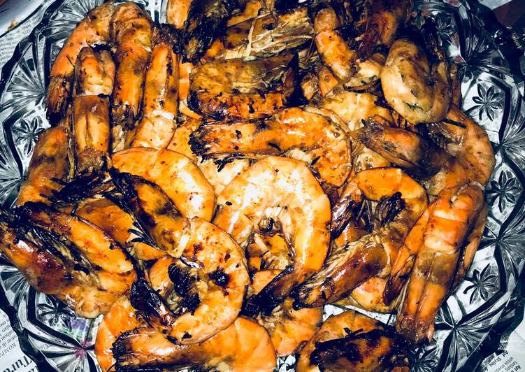 Resep Udang bakar kecap yang Sempurna