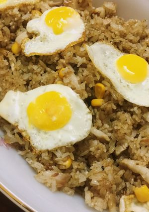 Hình của món Cơm rang pate.
