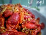 TUMIS KULIT TANGKIL/MELINJO