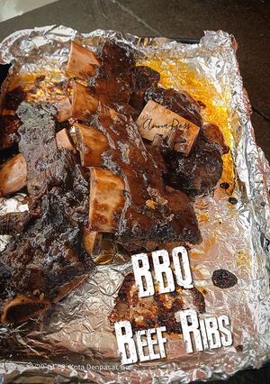 Foto resep BBQ beef ribs ala resto (pakai saos sdh jd)