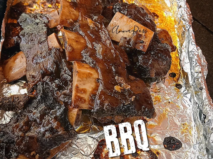Cara Gampang Membuat Resep BBQ beef ribs ala resto (pakai saos sdh jd) yang Menggugah Selera