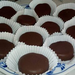 A picture of Homemade Bounty Chocolates.