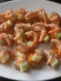 Gambas con melón