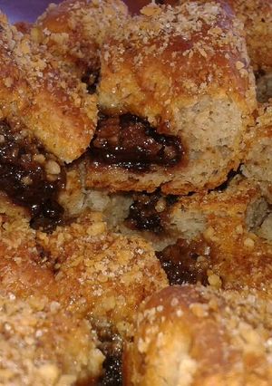 Diós-szilvalekváros kelt prósza ahogy mi szeretjük recept fotója