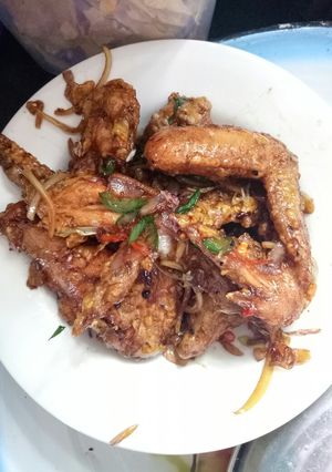 Foto resep Saori sayap ayam lada hitam