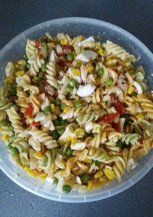 Una foto de Ensalada de pasta