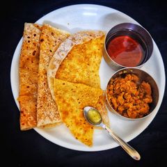 A picture of Puran Poli.