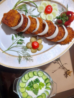 عکسی از دستور شامی کباب
