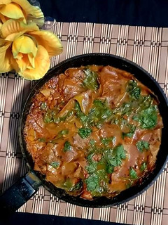 রাজস্থানী পাঁপড় সবজি (Rajasthani papad sabji recipe in Bengali) রেসিপির প্রধান ছবি