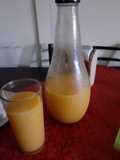 Jugo natural de mango