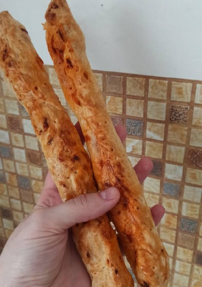 Слойки (домашні форнетті) з куркою
