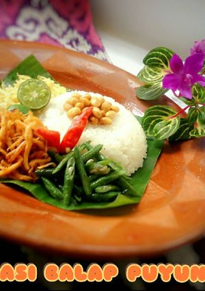 Foto resep NASI BALAP PUYUNG khas Lombok, NTB
