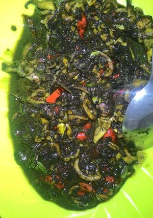 Foto resep Cumi hitam mami