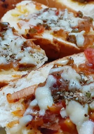 A picture of Bruschetta.