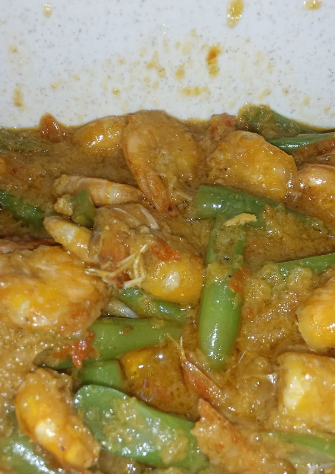 Foto resep Tumis udang dan buncis