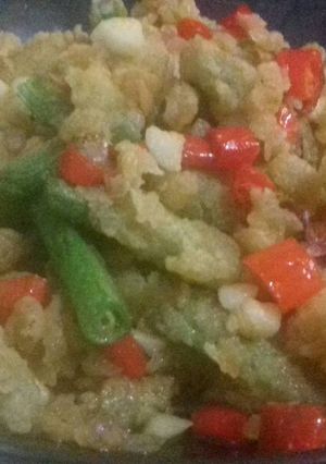 Foto resep Buncis krispi rawit pedas