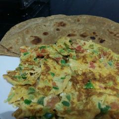 Mix veggitable omelet A picture of Mix veggitable omelet.