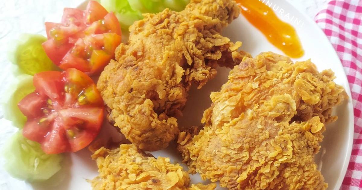 Resep Fried Chicken Ala Kfc Oleh Reni Nuraini Cookpad