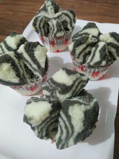 Foto resep Bolu Kukus Zebra