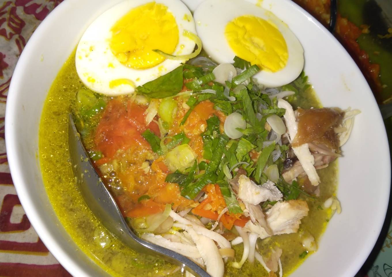 Resep Soto ayam surabaya lengkap, Lezat Sekali