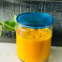Fresh Turmeric Paste A picture of Fresh Turmeric Paste.