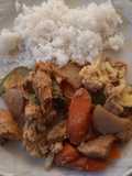 Tepanyaki de pollo