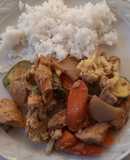 Tepanyaki de pollo