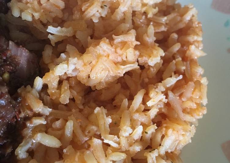 Easiest Way to Prepare Homemade Arroz Rojo