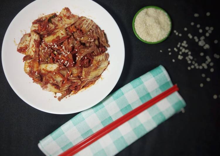 Resep Kimchi Bahan Sederhana