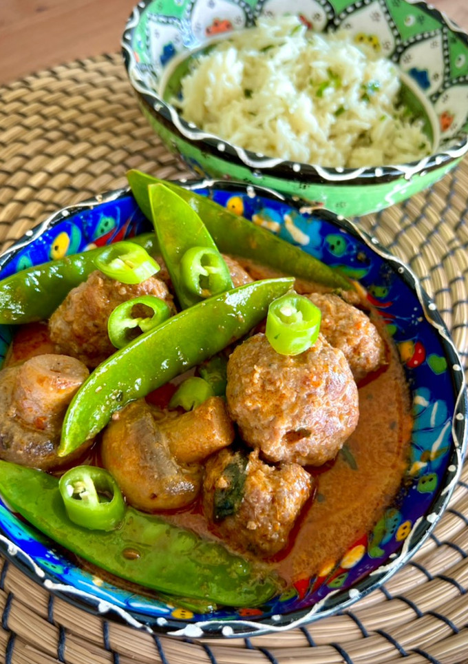 Una foto de Albóndigas Thai