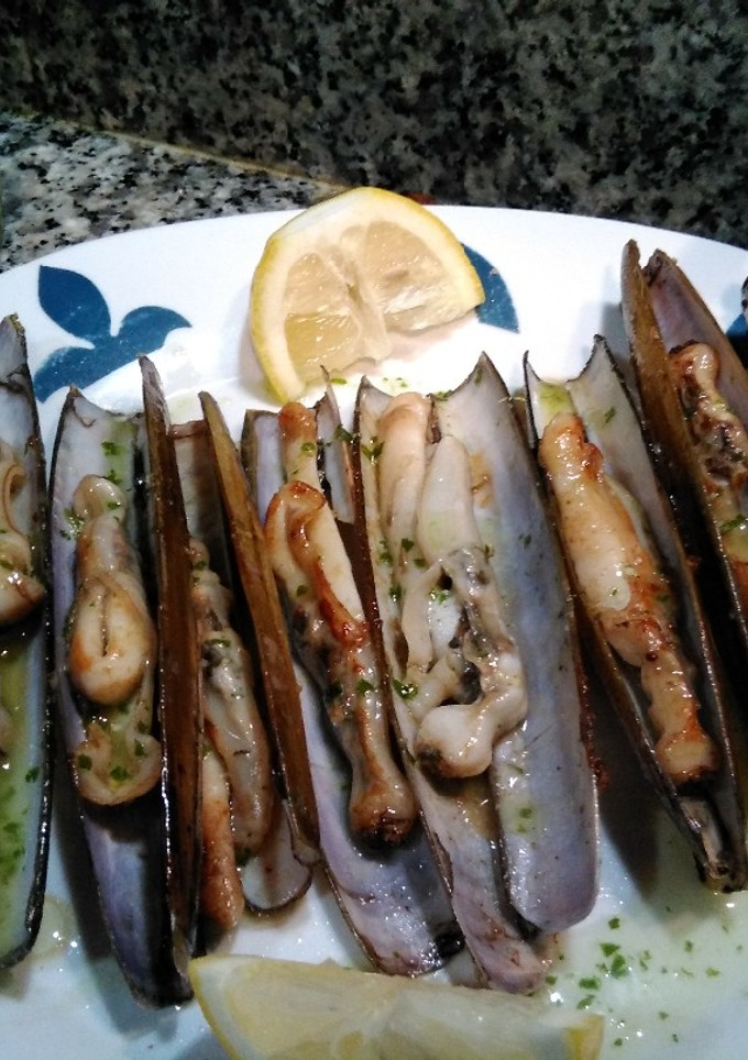Una foto de Navajas a la Plancha
